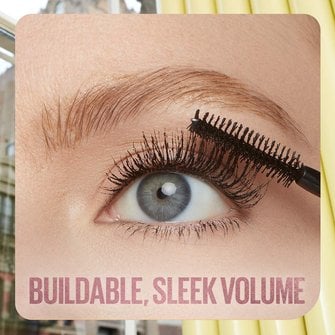 Colossal Bubble™ Waterproof Mascara Buildable, sleek volume