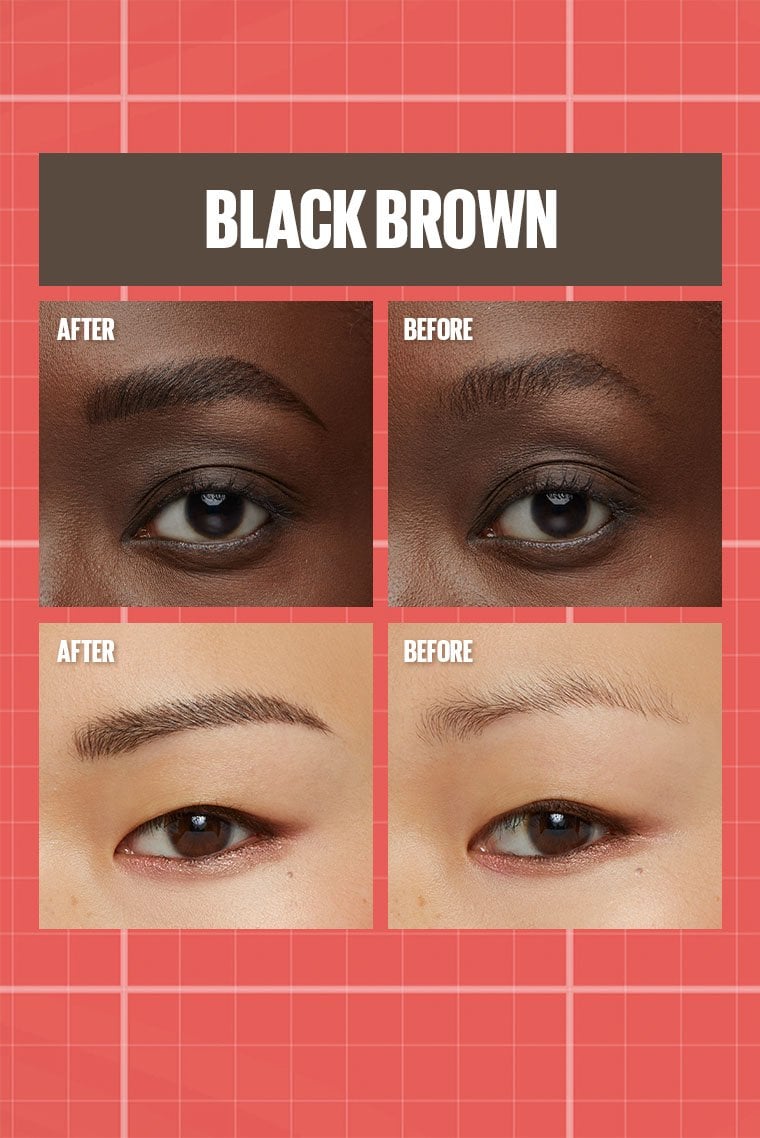 maybelline build a brow 262 black brown 041554087703 m