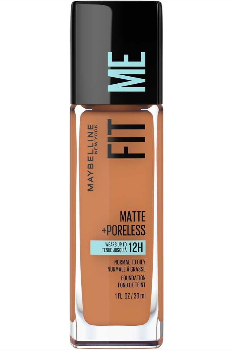 Maybelline Fit Me Matte Poreless 338 Spicy Brown 041554466508 AV11