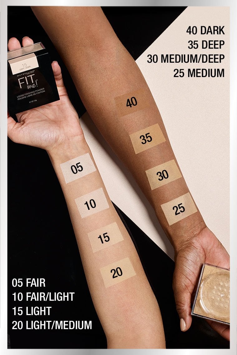 maybelline fit me swatches 760x1138