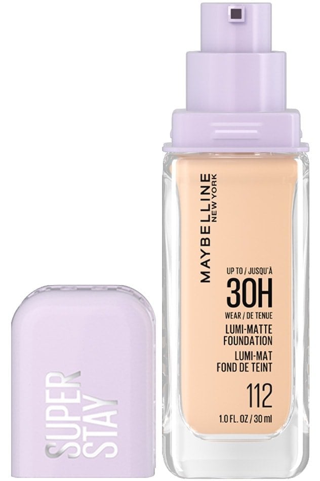 maybelline lumi matte foundation US 112 upc p open
