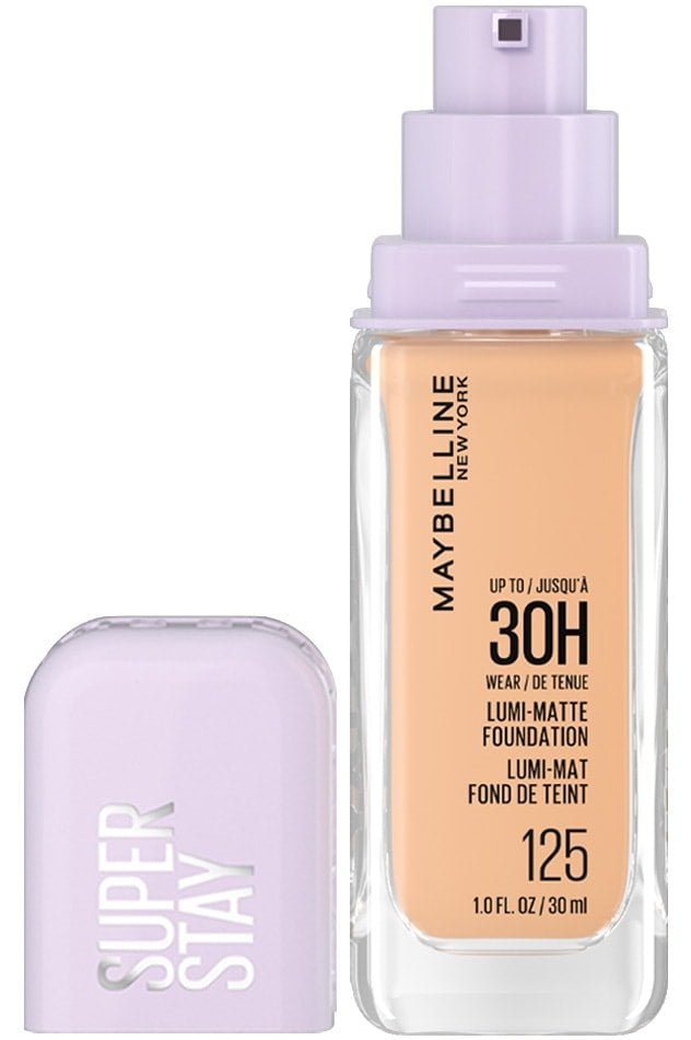 maybelline lumi matte foundation US 125 upc p open