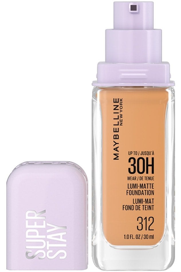 maybelline lumi matte foundation US 312 upc p open