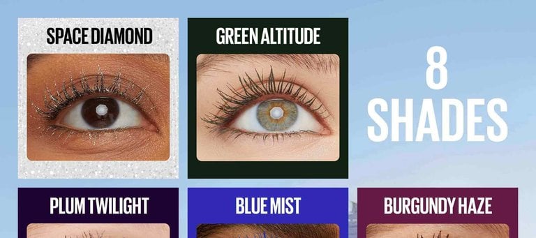 Lash Sensational Sky High® Space Diamond Glitter Mascara Topper