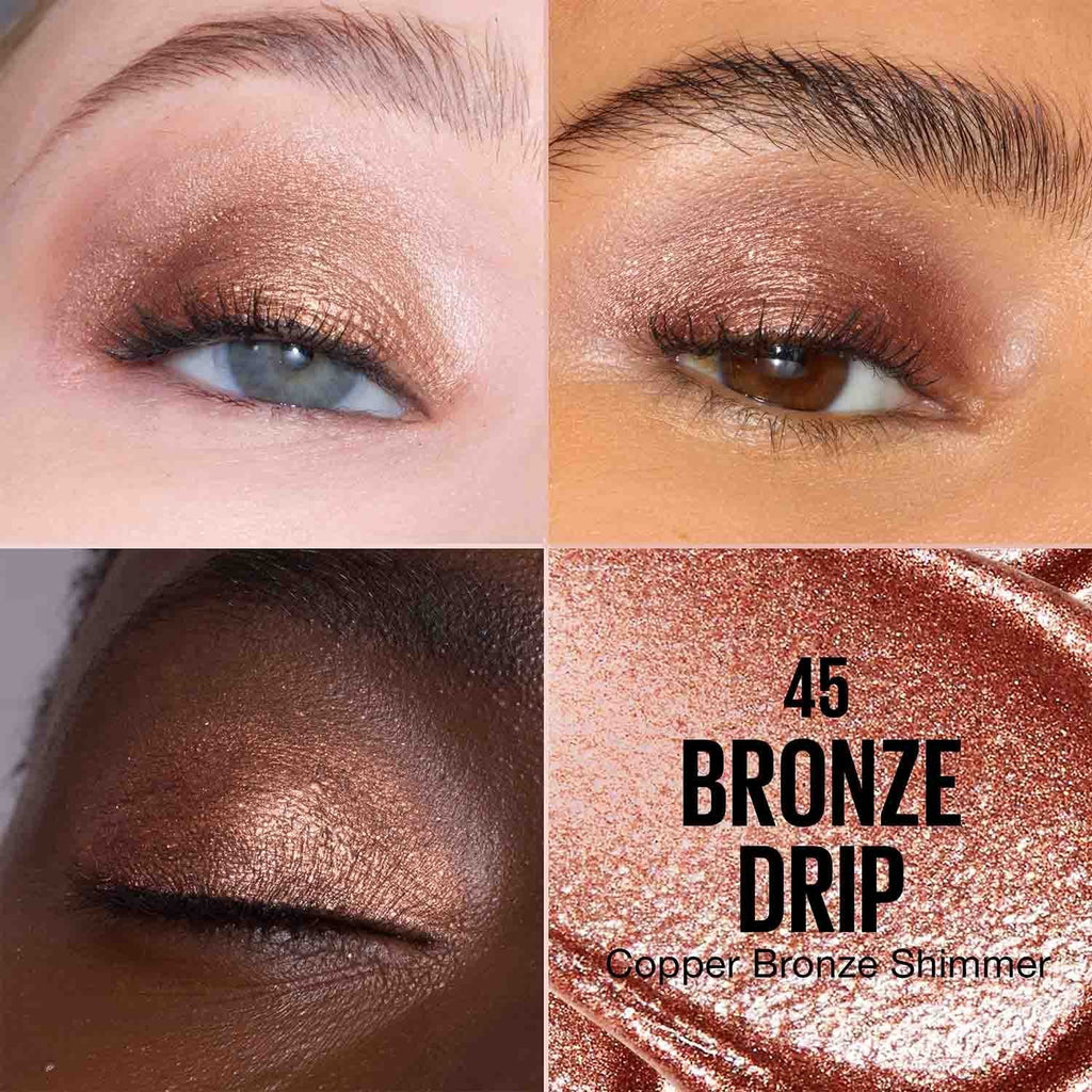 MNY Eye Shadow Shadow Drip ATF Shade Card 45 Bronze Drip 1500x1500
