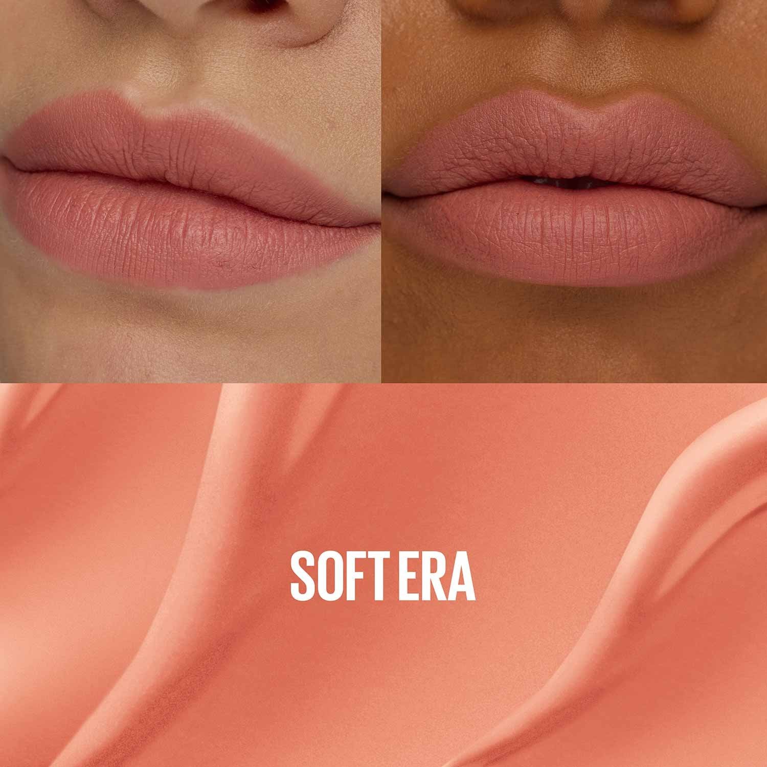 MAYBELLINE TEDDY TINT SHADE CARD NUDES SOFT ERA