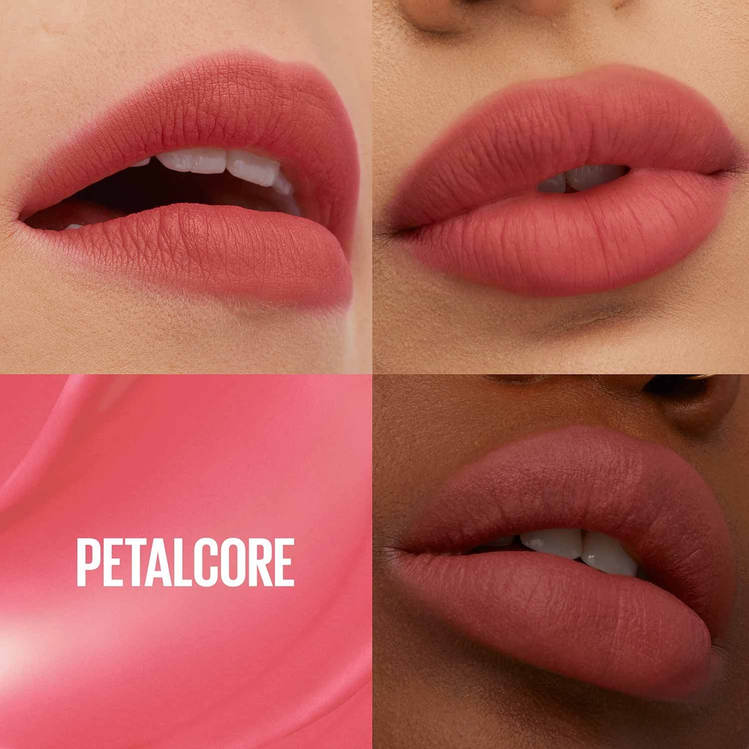 MAYBELLINE TEDDY TINT SHADE CARD PETALCORE