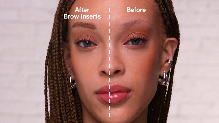 BROW INSERTS EYEBROW MULTIPLYING PEN & BRUSH