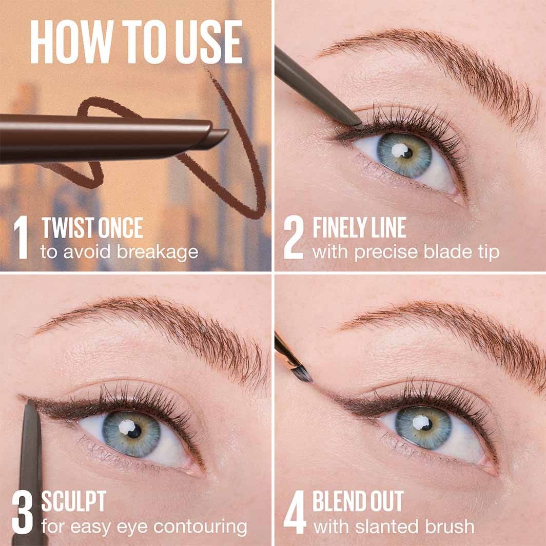 Sculpting Stix Double-Ended Eyeliner Pencil with Brush