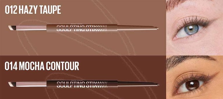 Sculpting Stix Double-Ended Eyeliner Pencil with Brush
