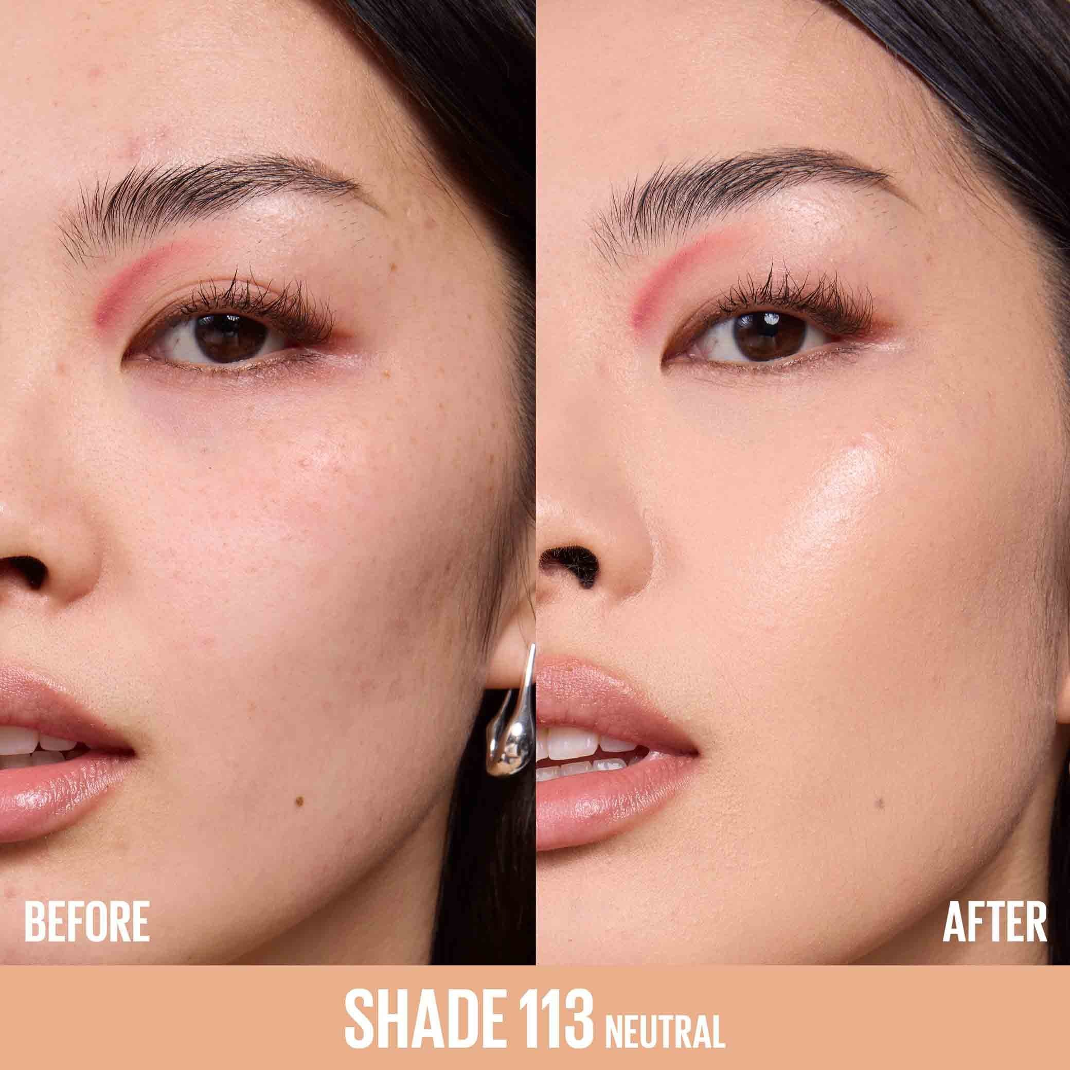 MNY Face Lifter Foundation ATF Before After 113