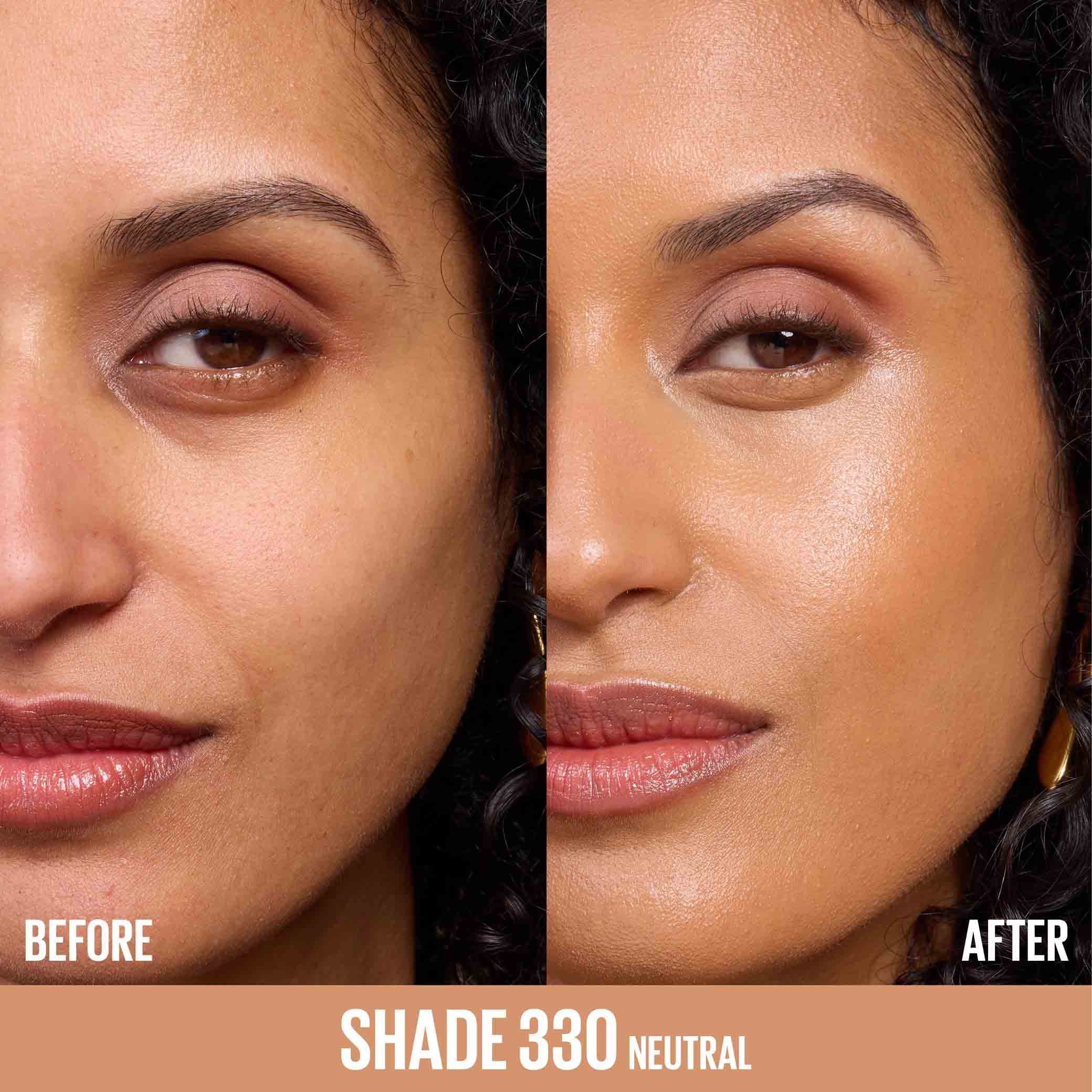 MNY Face Lifter Foundation ATF Before After 330
