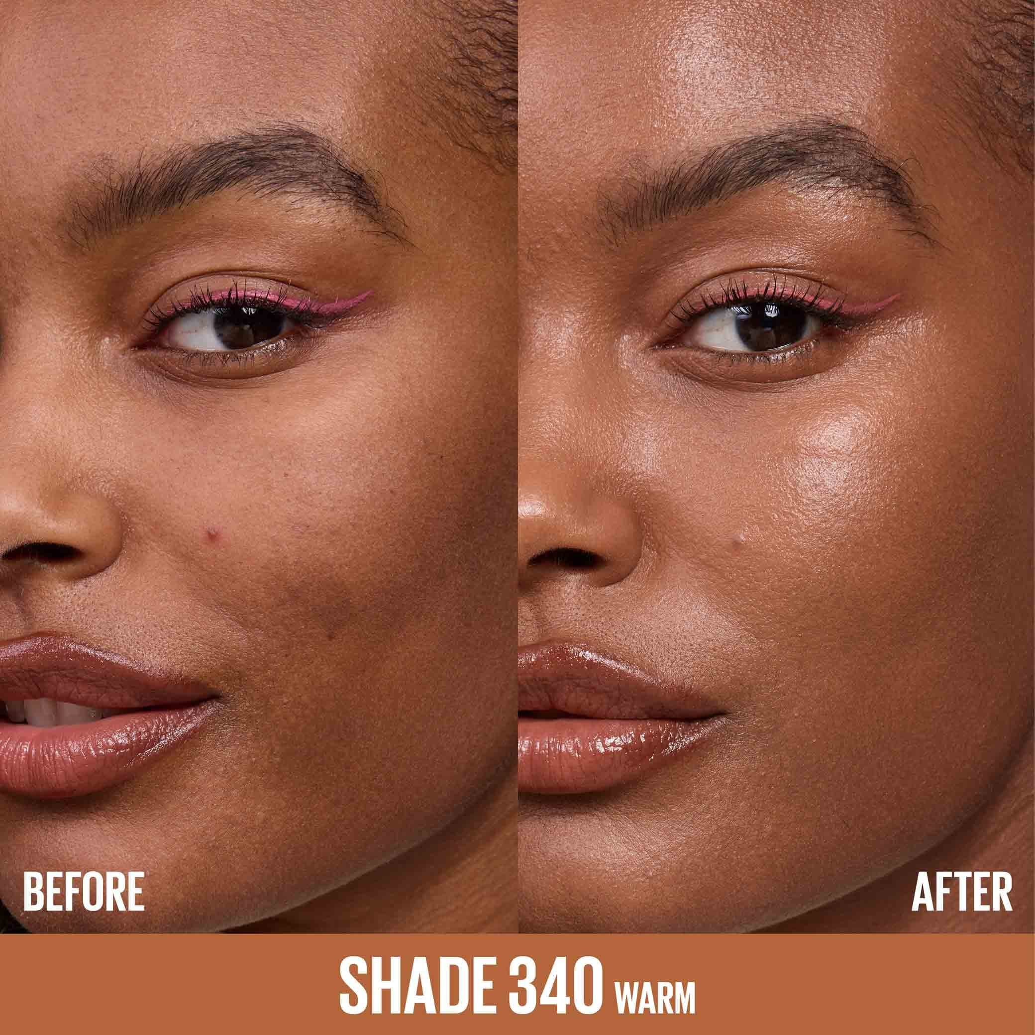 MNY Face Lifter Foundation ATF Before After 340