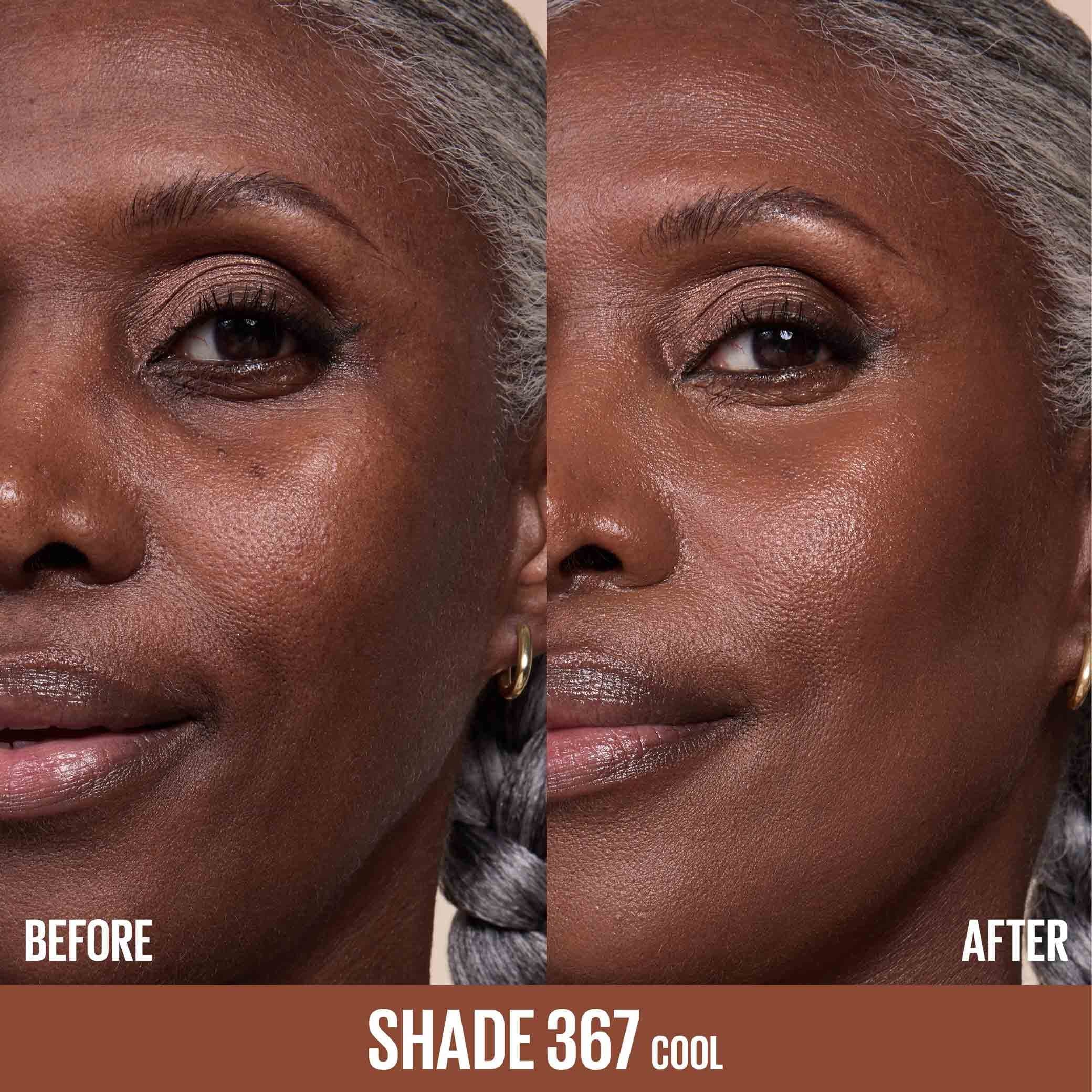 MNY Face Lifter Foundation ATF Before After 367