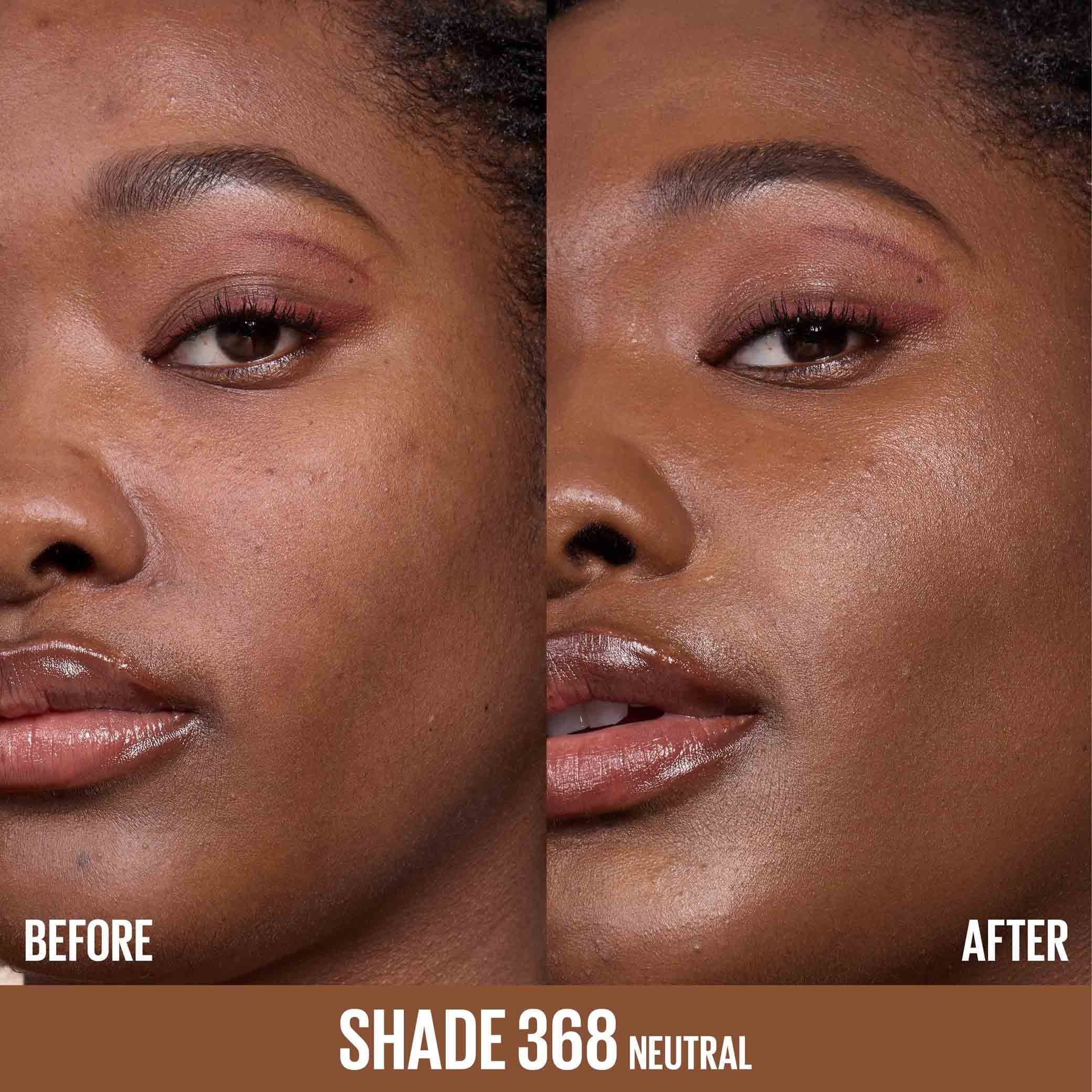 MNY Face Lifter Foundation ATF Before After 368