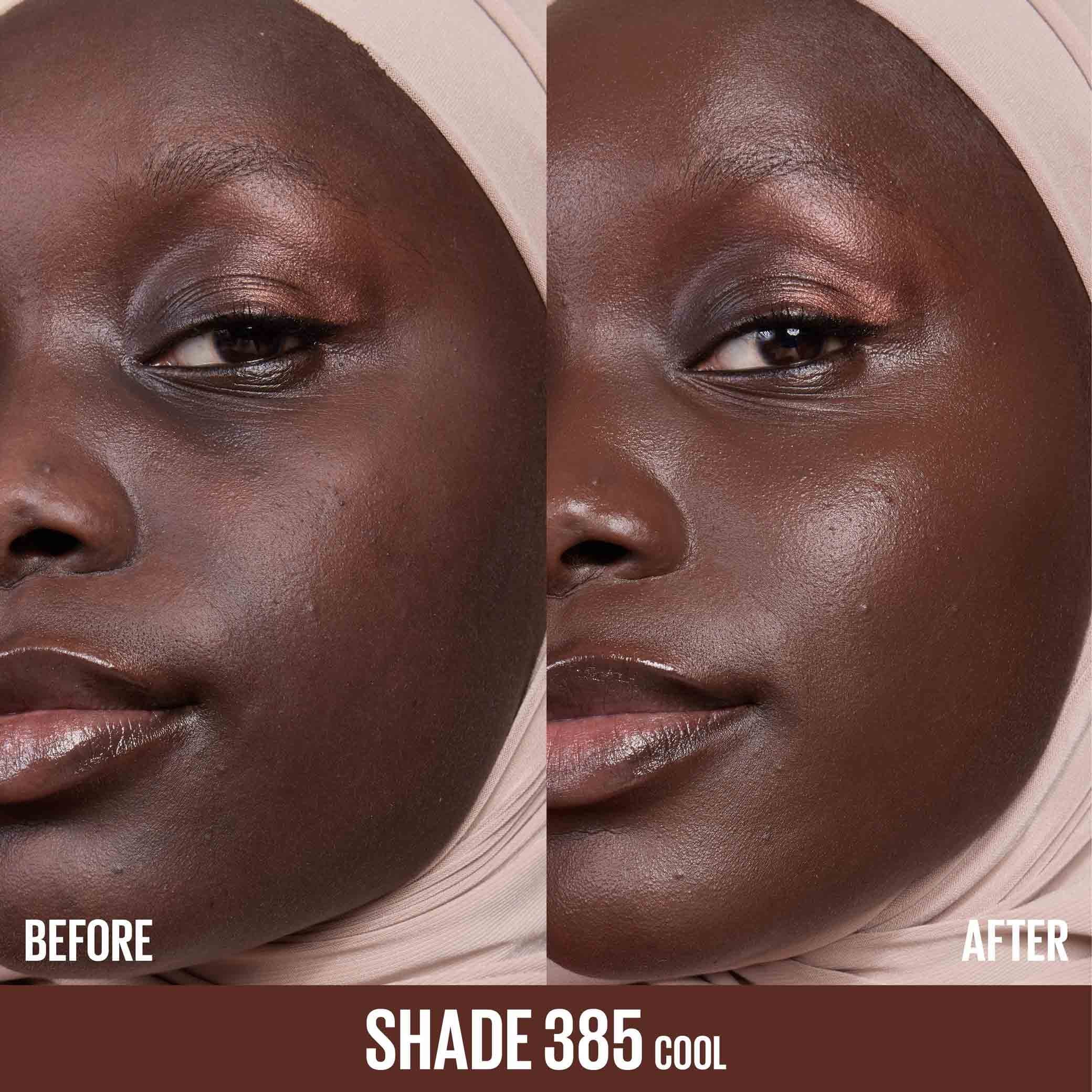 MNY Face Lifter Foundation ATF Before After 385