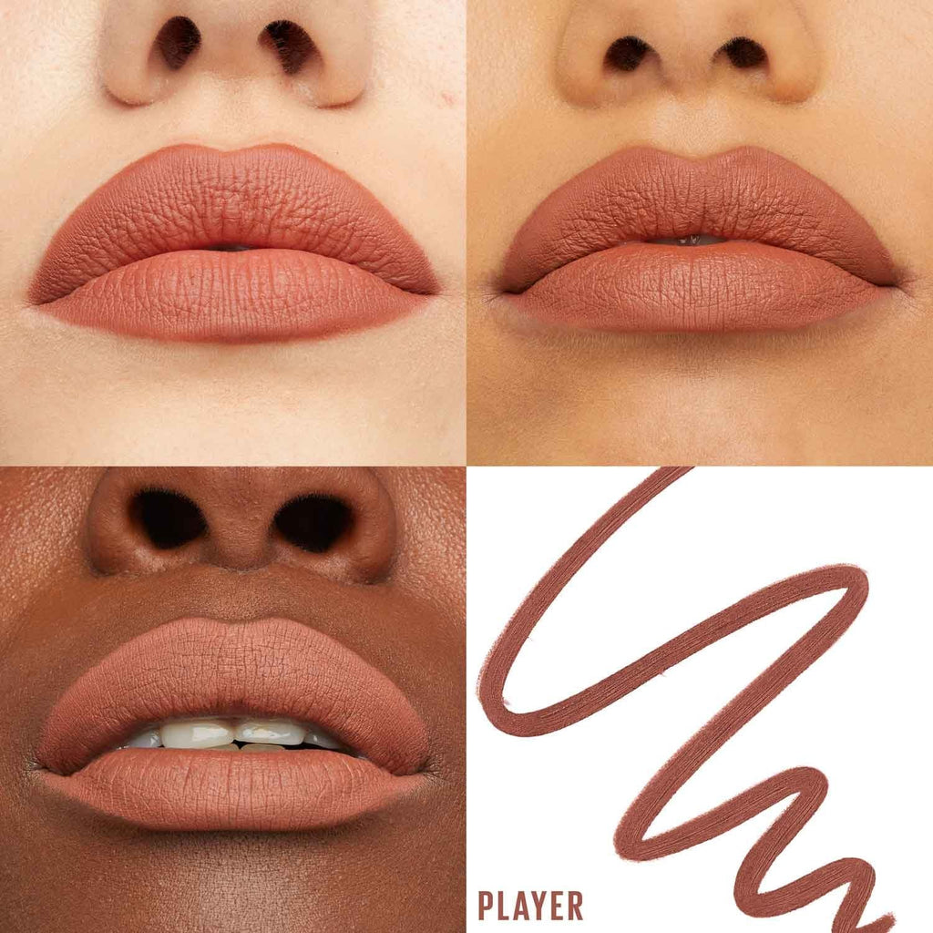 MNY Lip Lifter Liner 03 Player Shade Card