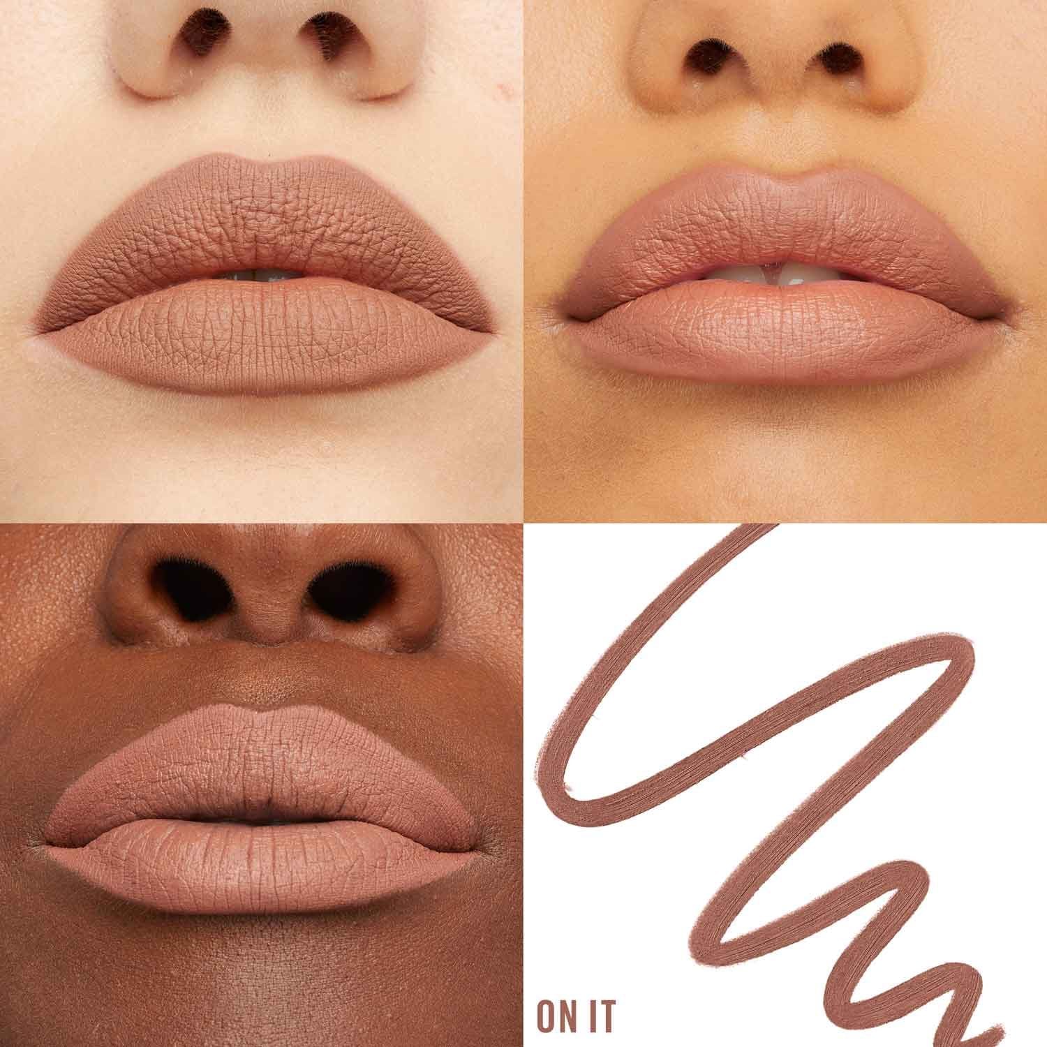 MNY Lip Lifter Liner 05 On It Shade Card