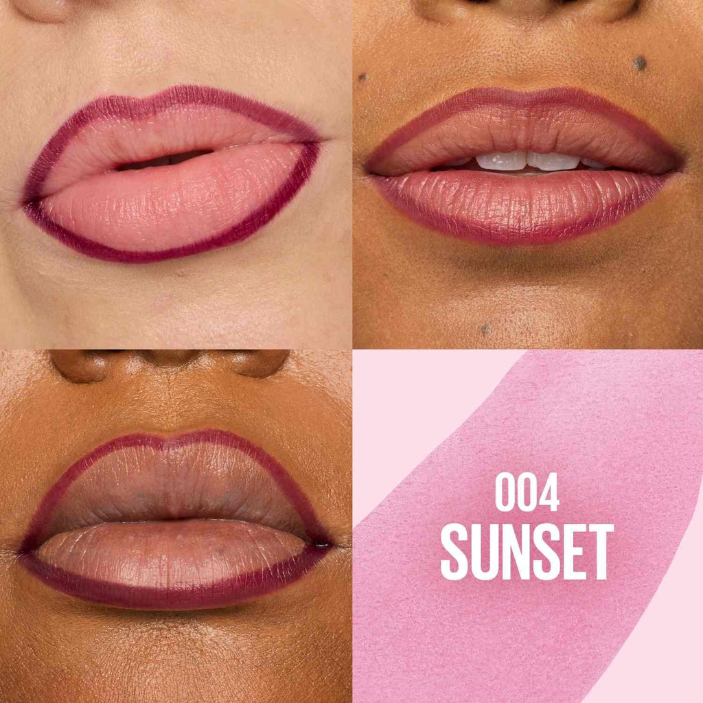 MNY Lip Peel Off Liner 2026 ATF Macro Shade 004 Sunset