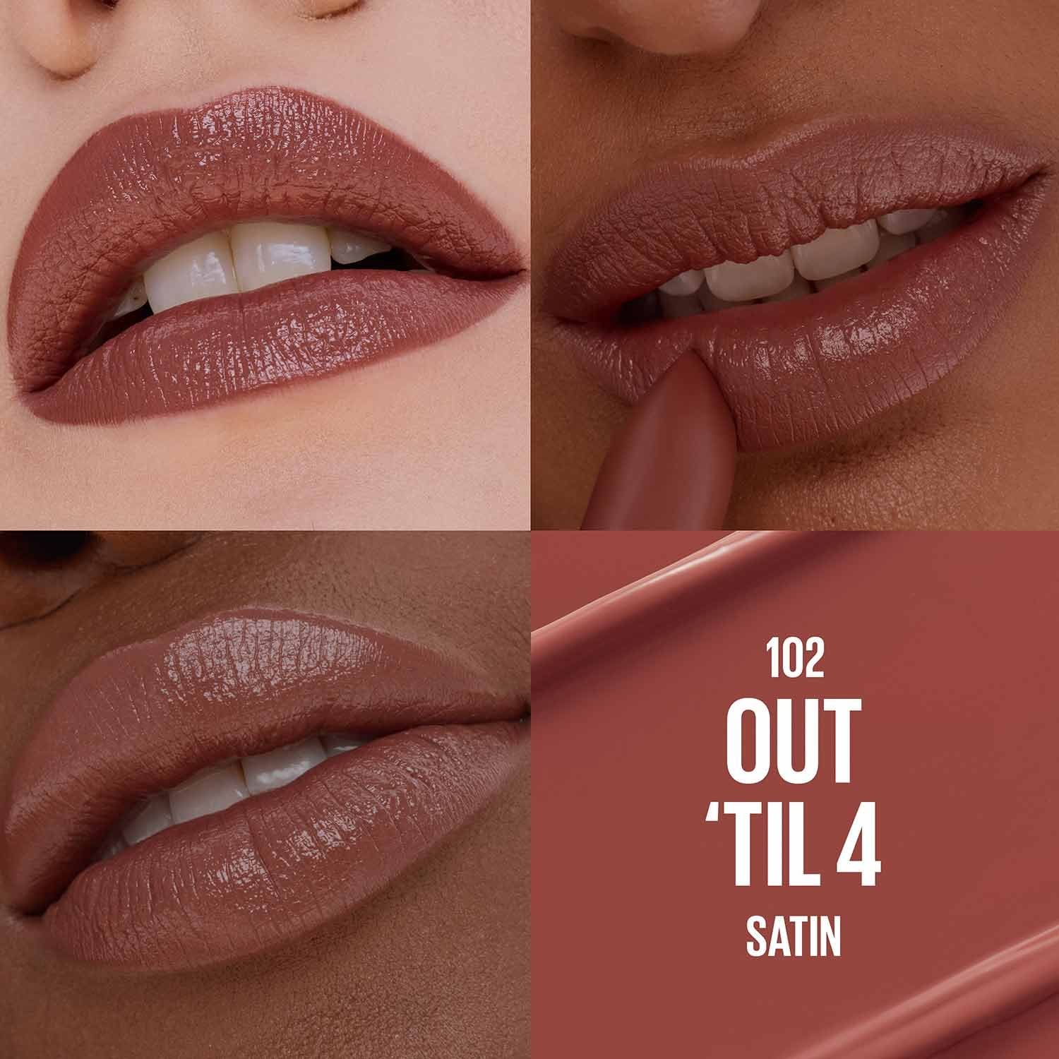 MNY Lip Slip On Lipstick ATF Macro Grid Out Til 4