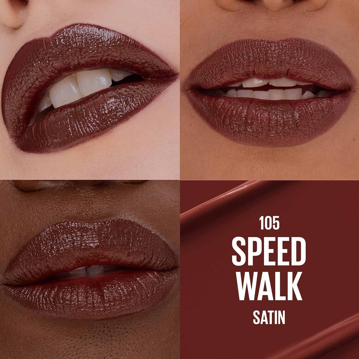 MNY Lip Slip On Lipstick ATF Macro Grid Speed Walk