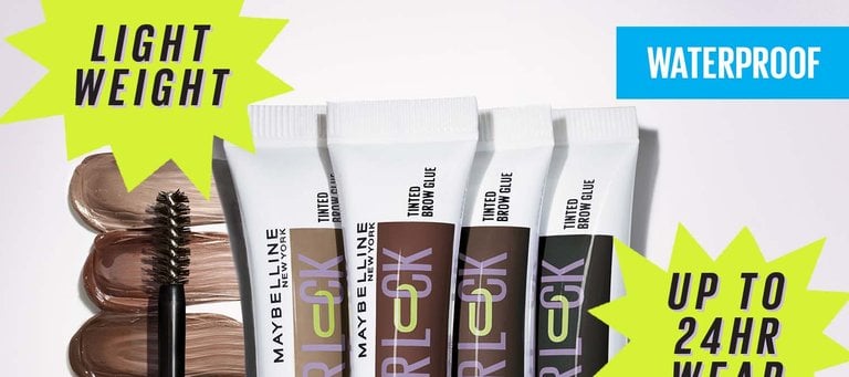 Super Lock™ Brow Glue Clear & Tinted Eyebrow Gel