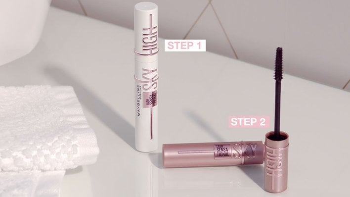 Lash Sensational Sky High® Tinted Primer Mascara Makeup